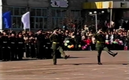 День Победы в Курагино. 2005 год