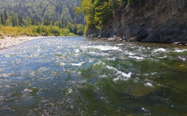 Река Кизир. Курагинский район