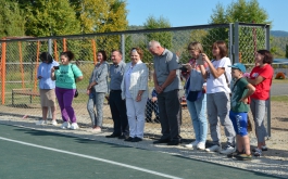 В Кошурниково открылась новая спортивная площадка