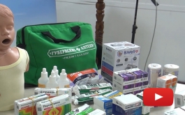 В  села  Курагинского района переданы  аптечки  первой  медицинской  помощи